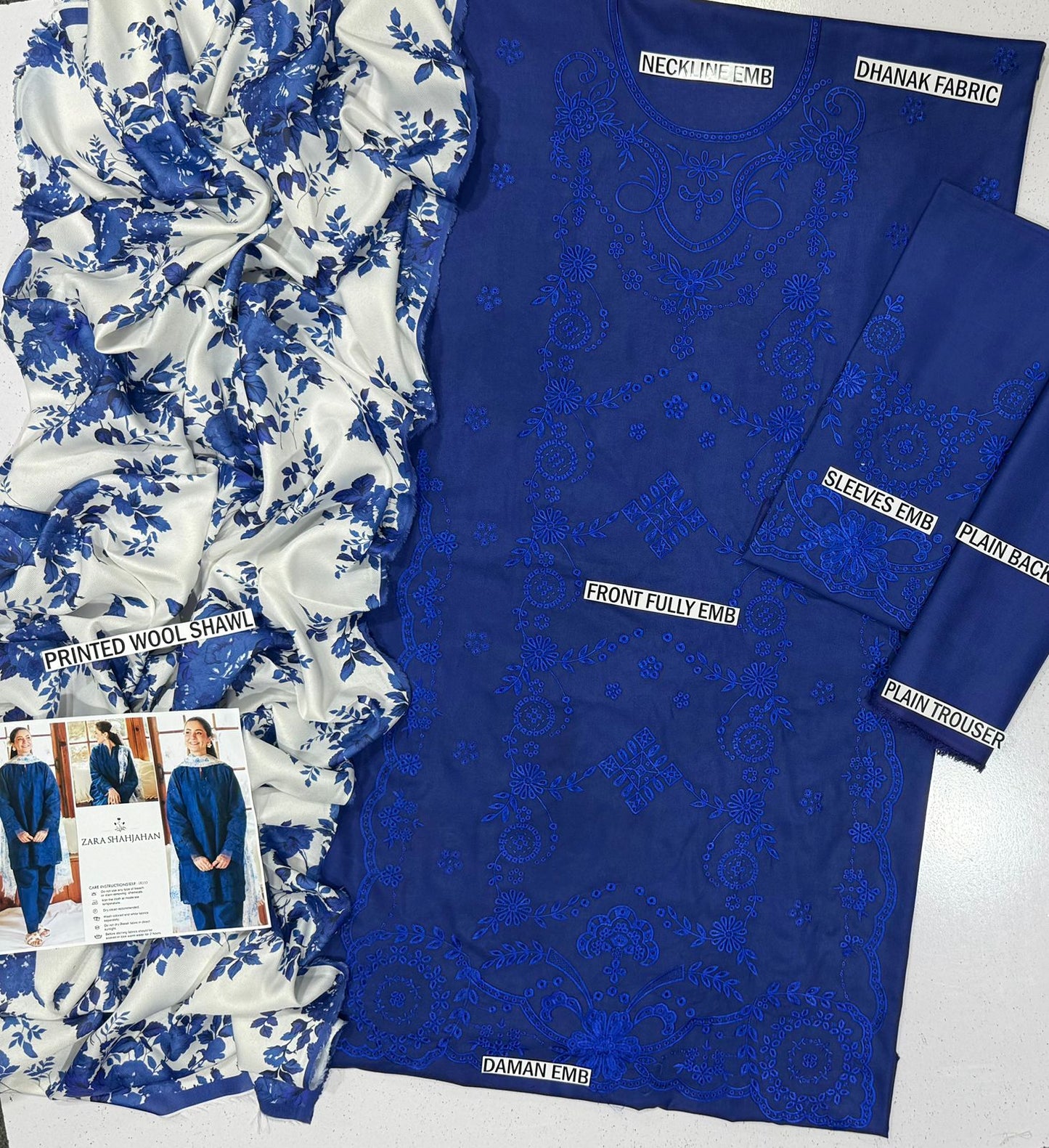 ZARA SHAHJAHAN ZS18333 3PC