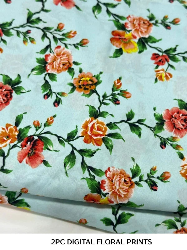 FLORAL PRINT 2 PIECE