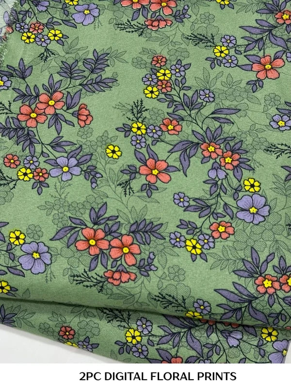 FLORAL PRINT 2 PIECE