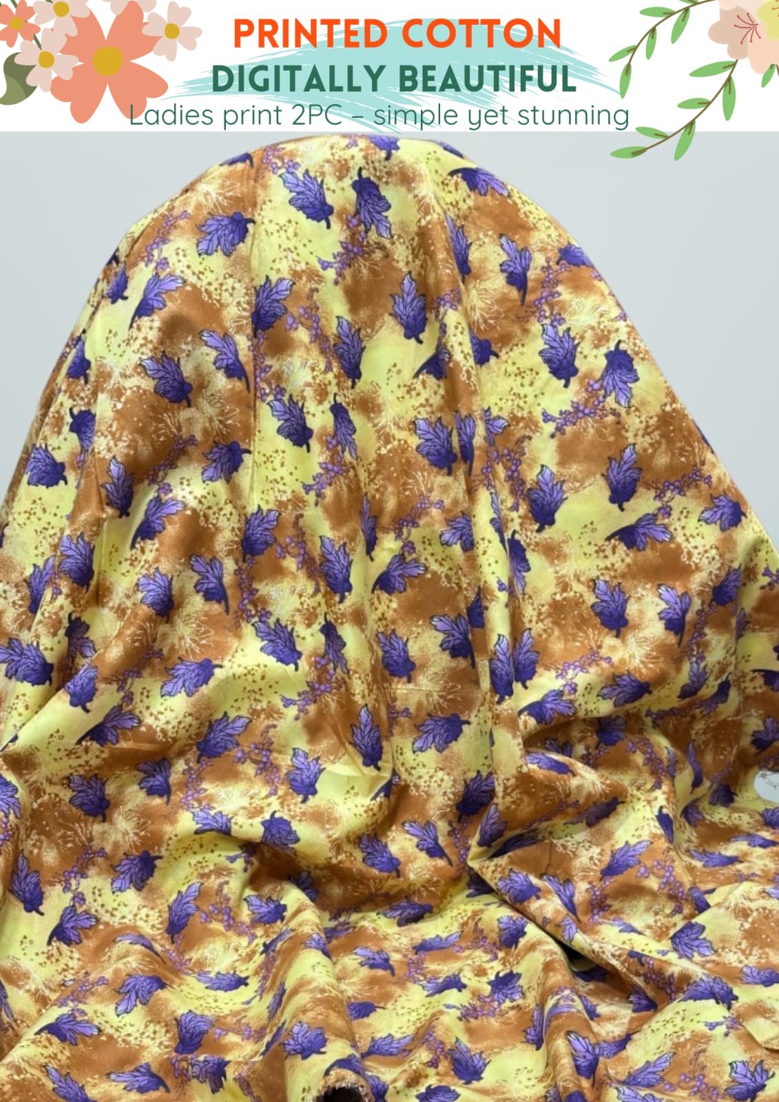 FLORAL PRINT 2 PIECE