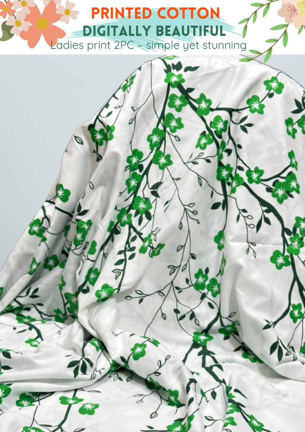 2 Piece Floral Print