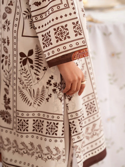 MAHNUR Digital Printed Co-Ords Set (Shirt & Trouser)