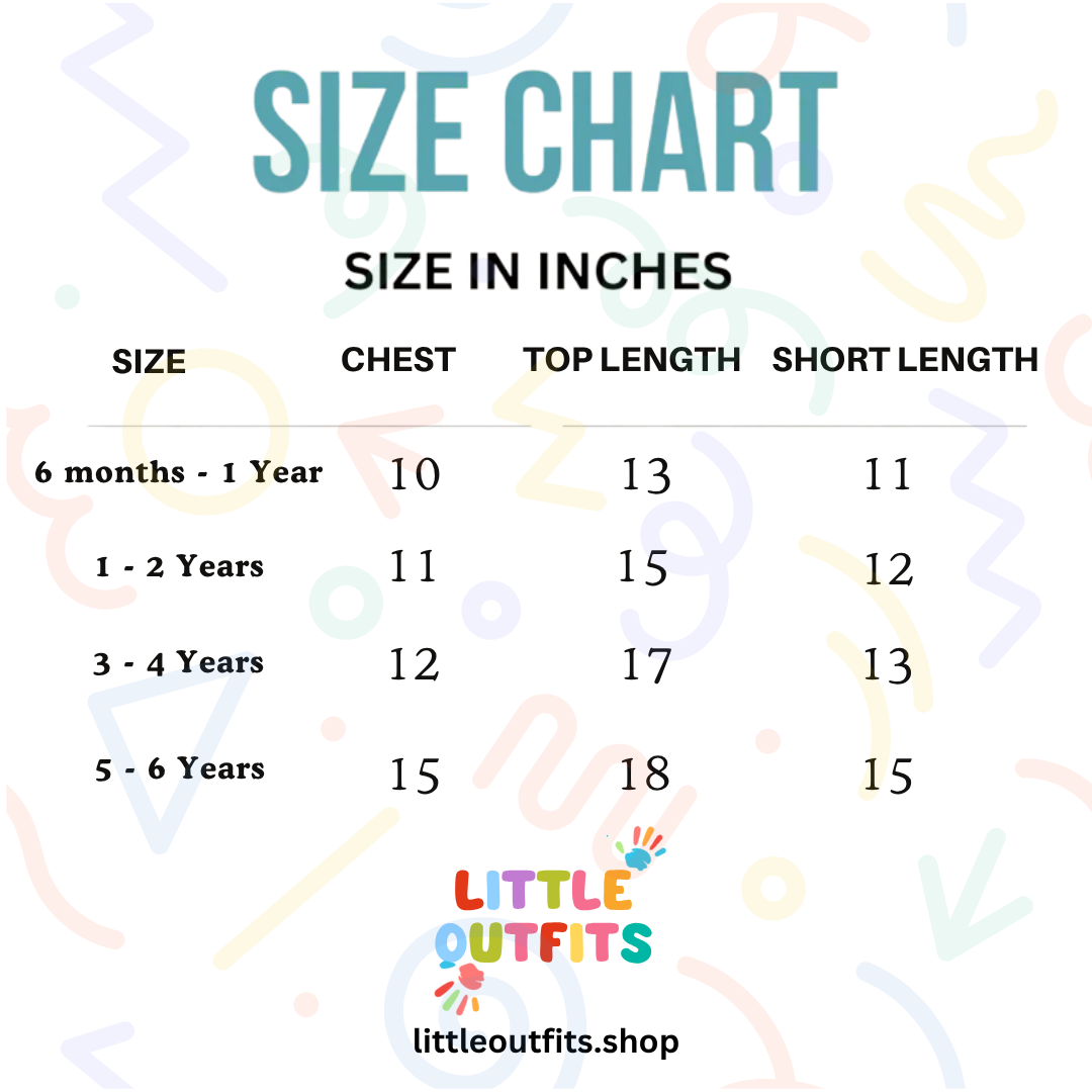 Elegant High-Quality Summer Co-ord Set for Boys/Girls