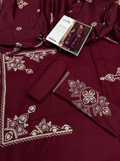 Dhanak 3PC – Heavy Embroidered Collection