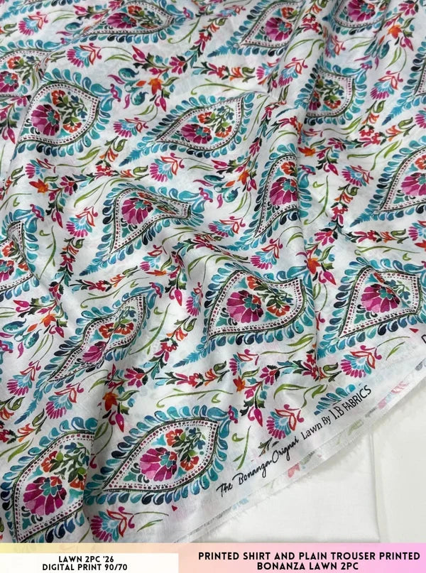 Bonanza Satrangi Lawn 2pc