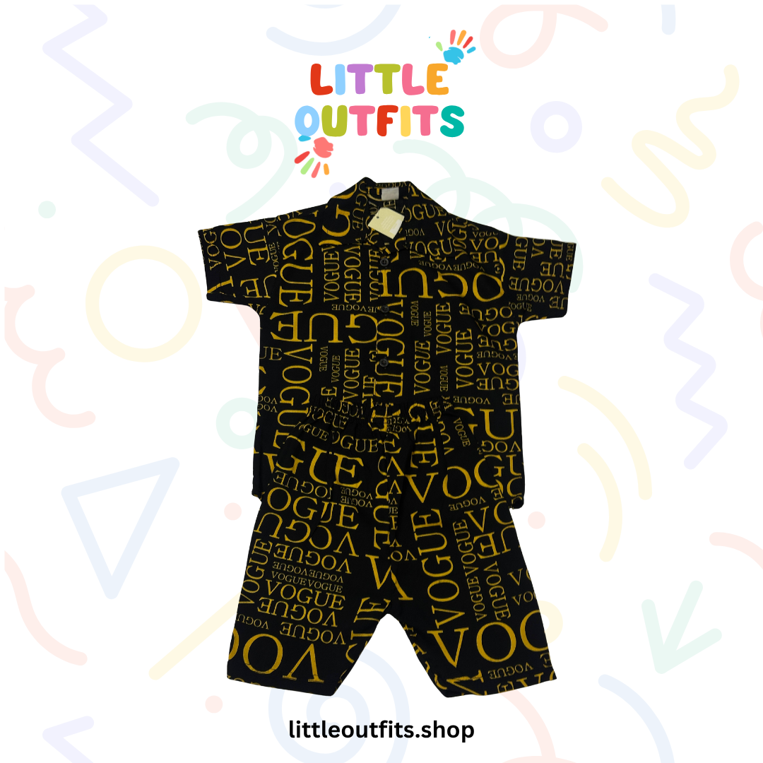 Elegant High-Quality Summer Co-ord Set for Boys/Girls