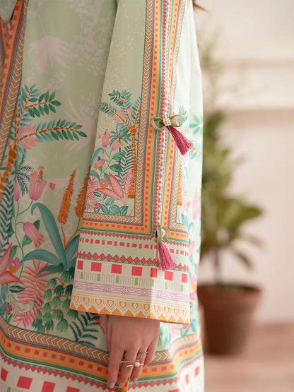MAHNUR Digital Printed Co-Ords Set (Shirt & Trouser)