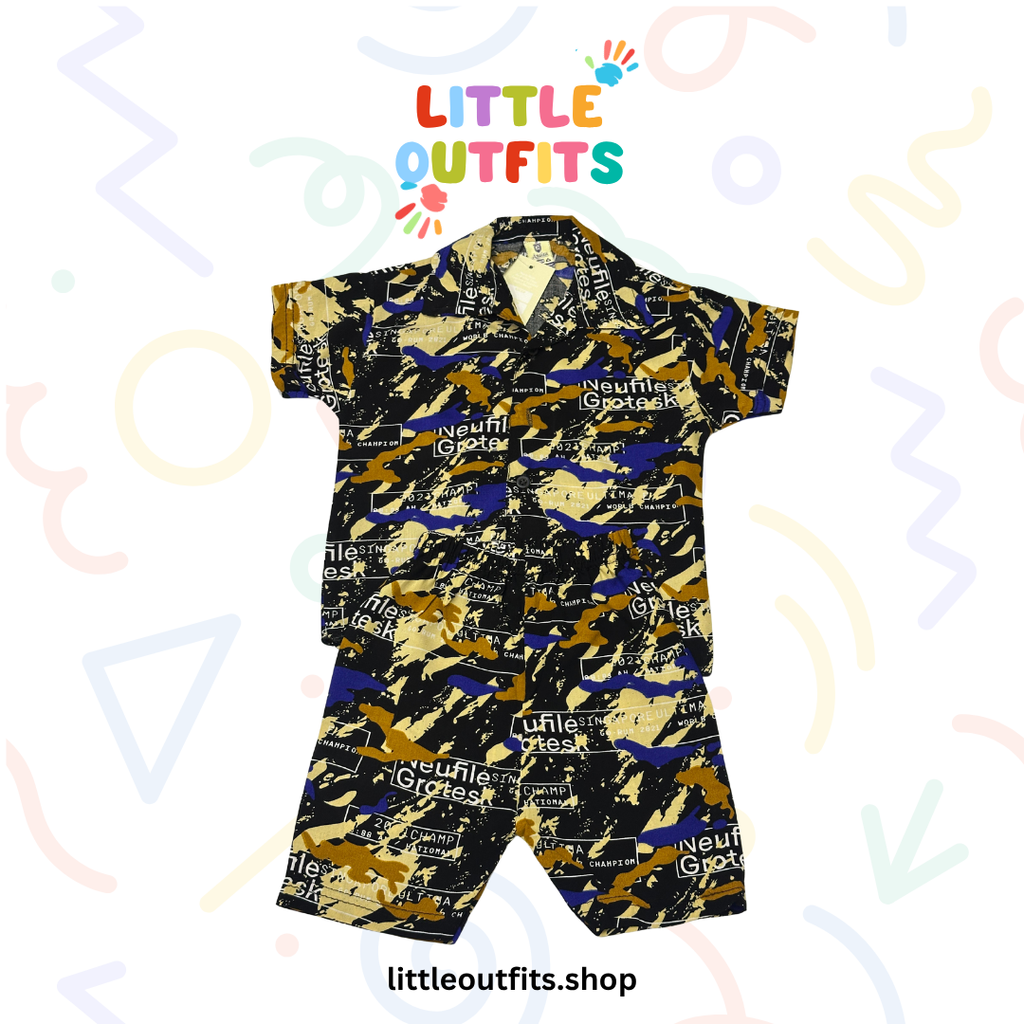 Elegant High-Quality Summer Co-ord Set for Boys/Girls