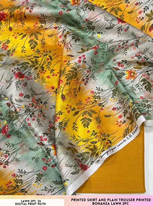 Bonanza Satrangi Lawn 2pc
