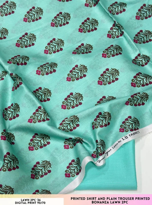 Bonanza Satrangi Lawn 2pc
