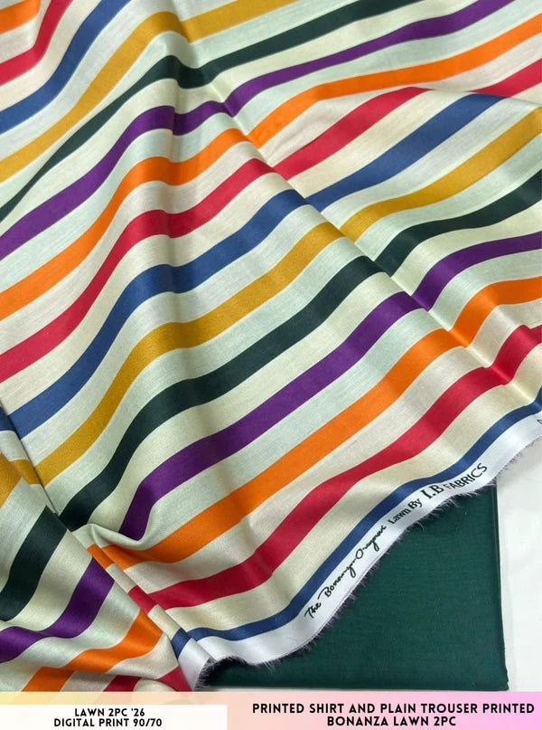 Bonanza Satrangi Lawn 2pc