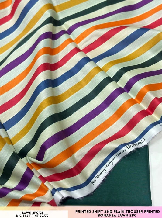 Bonanza Satrangi Lawn 2pc