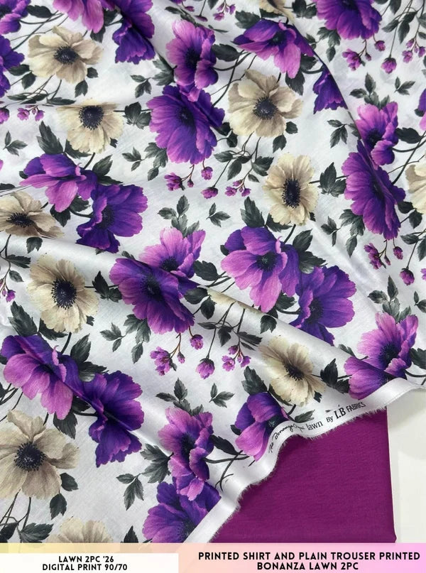 Bonanza Satrangi Lawn 2pc