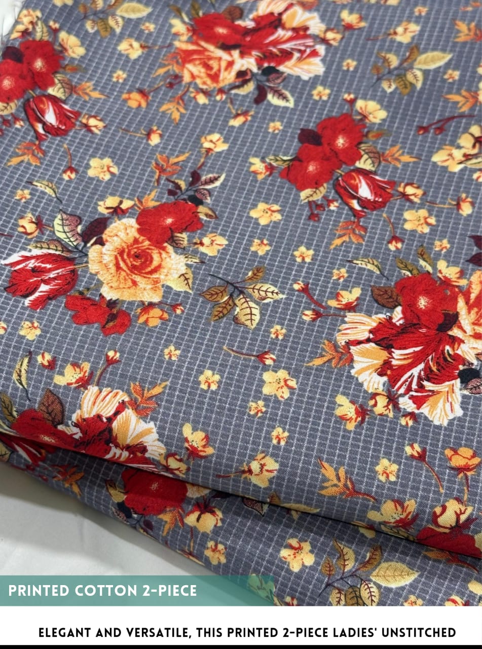 2 Piece Floral Print