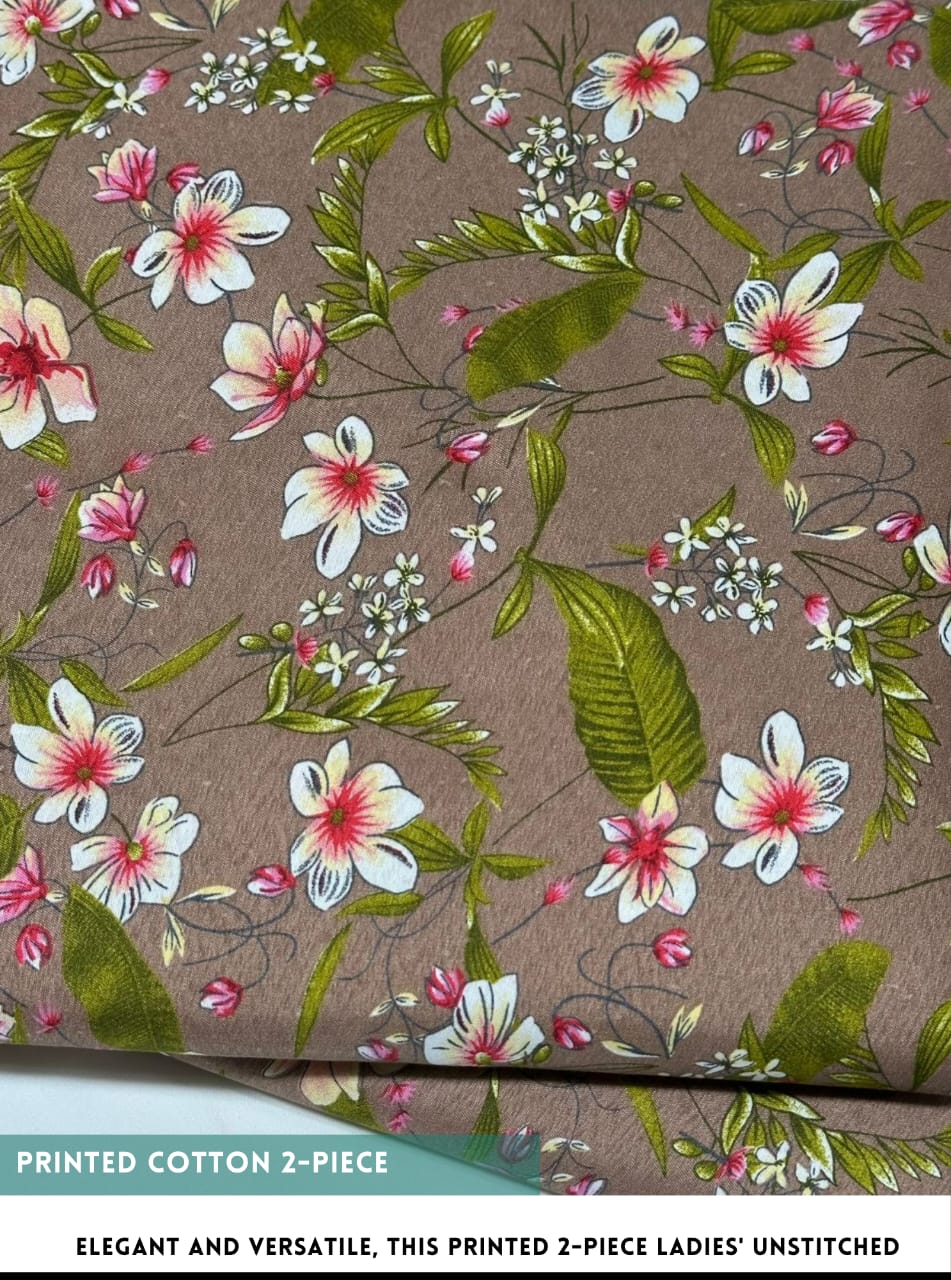 2 Piece Floral Print