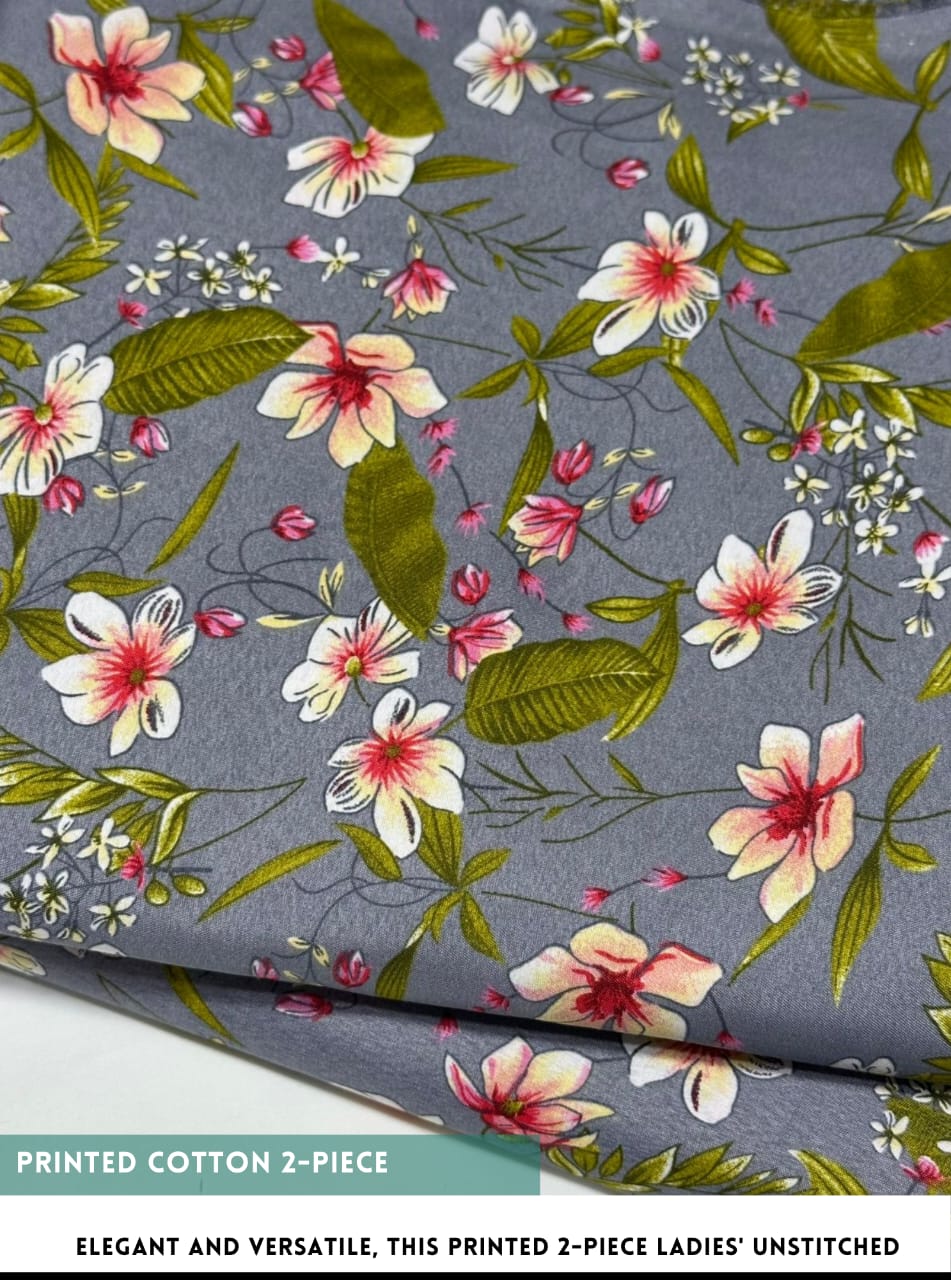 2 Piece Floral Print