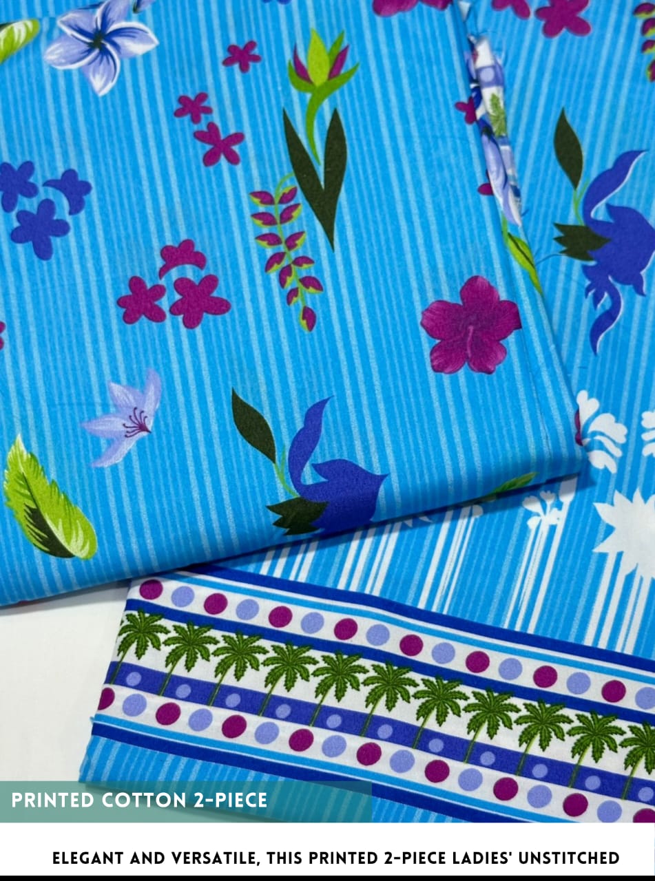 2 Piece Floral Print