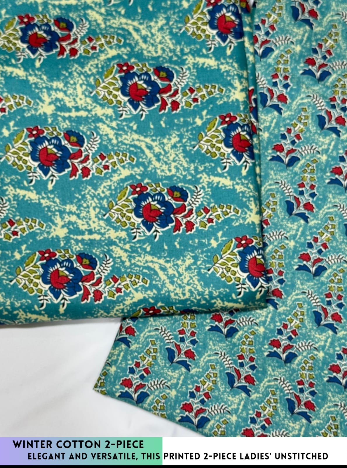 2 Piece Floral Print