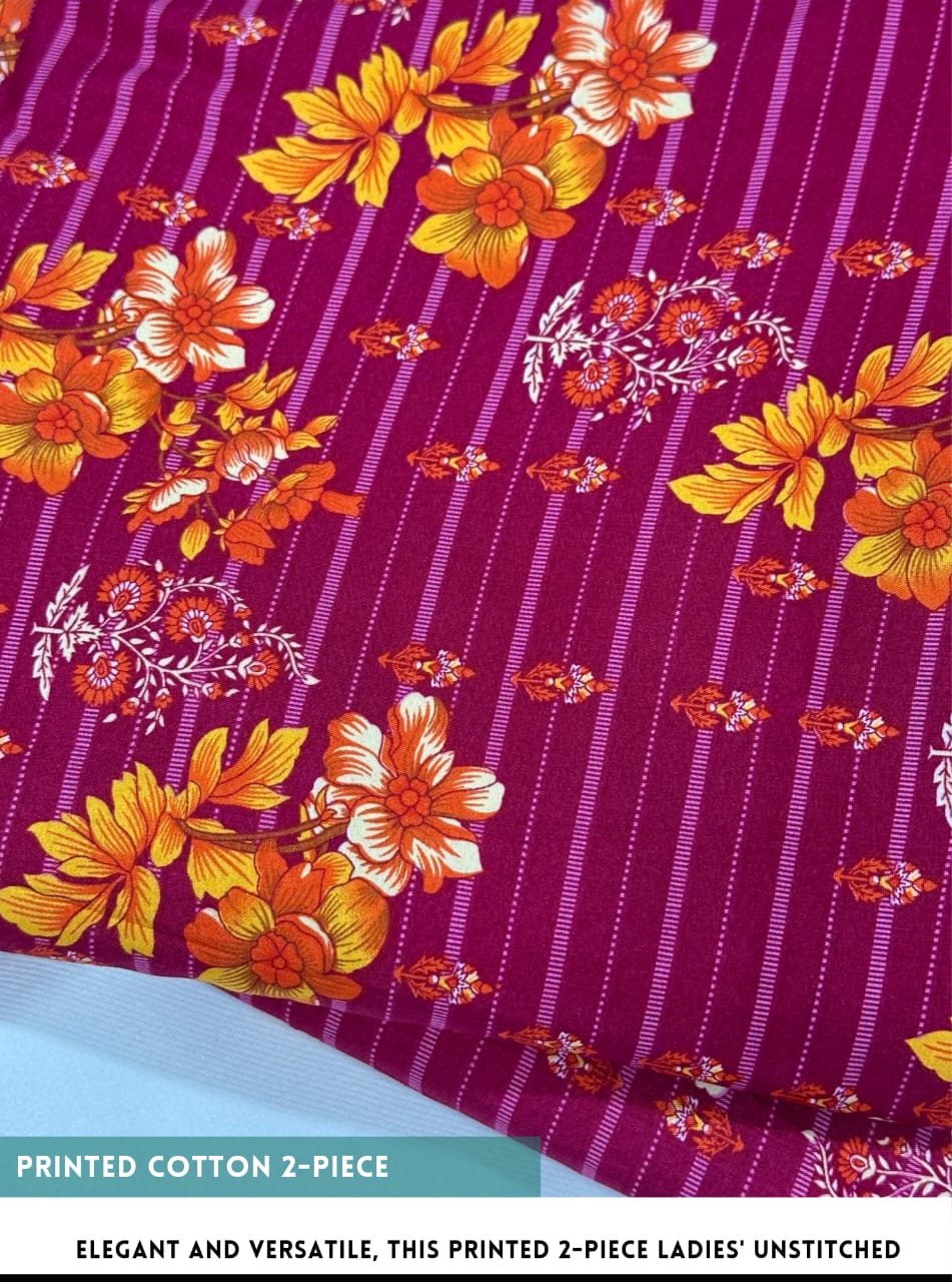 2 Piece Floral Print