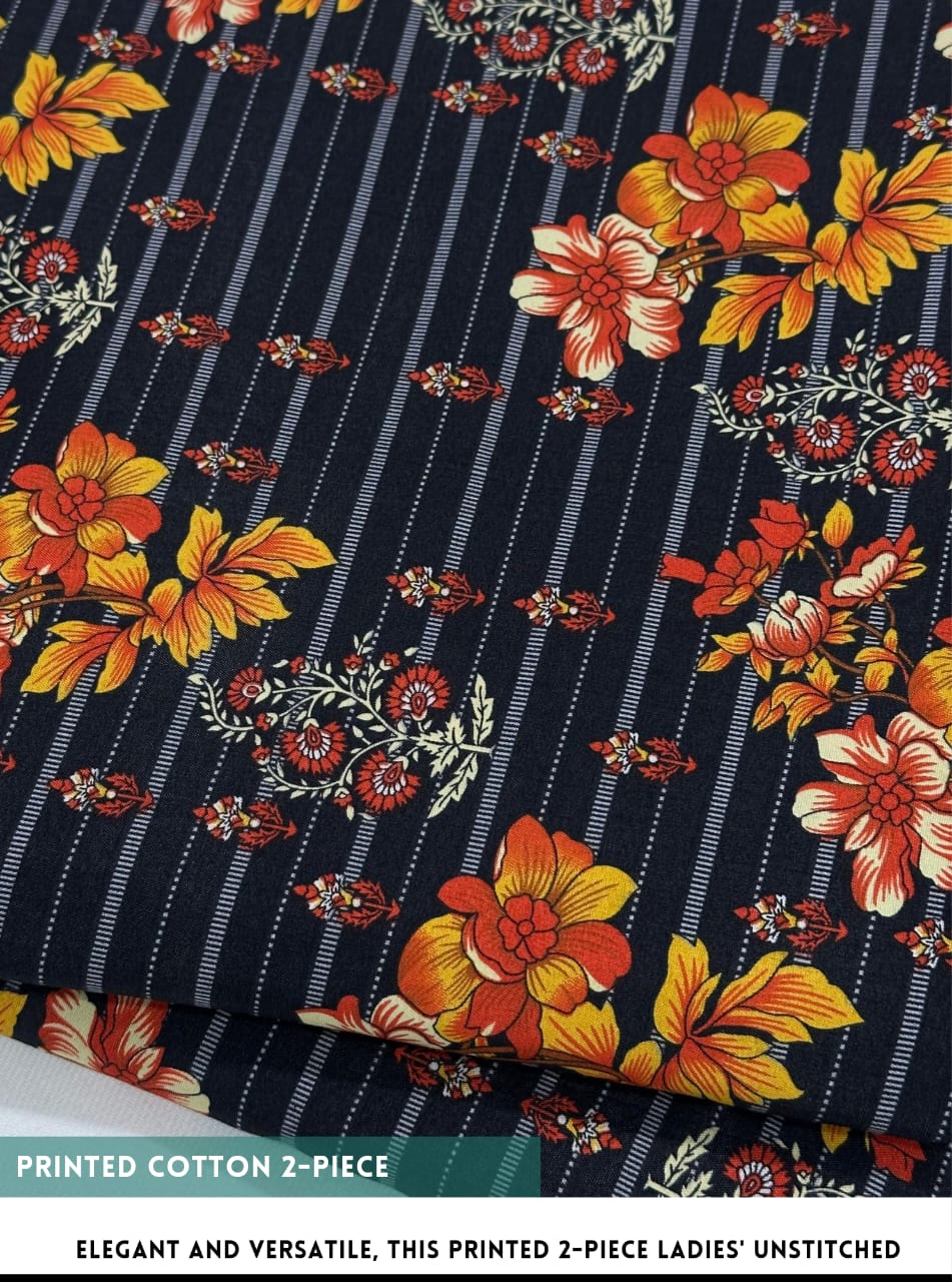 2 Piece Floral Print