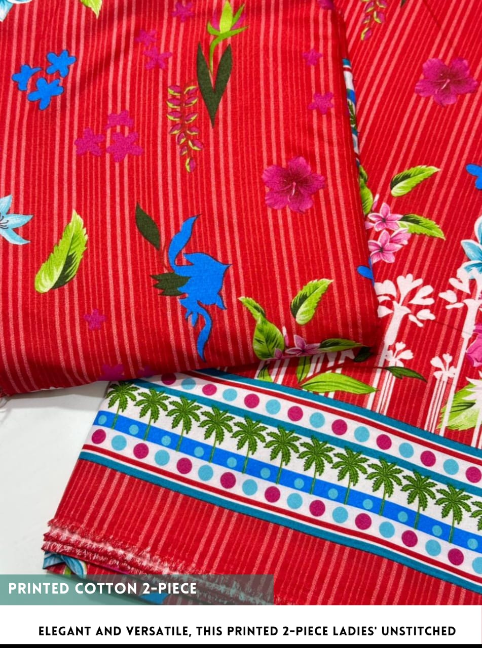 2 Piece Floral Print