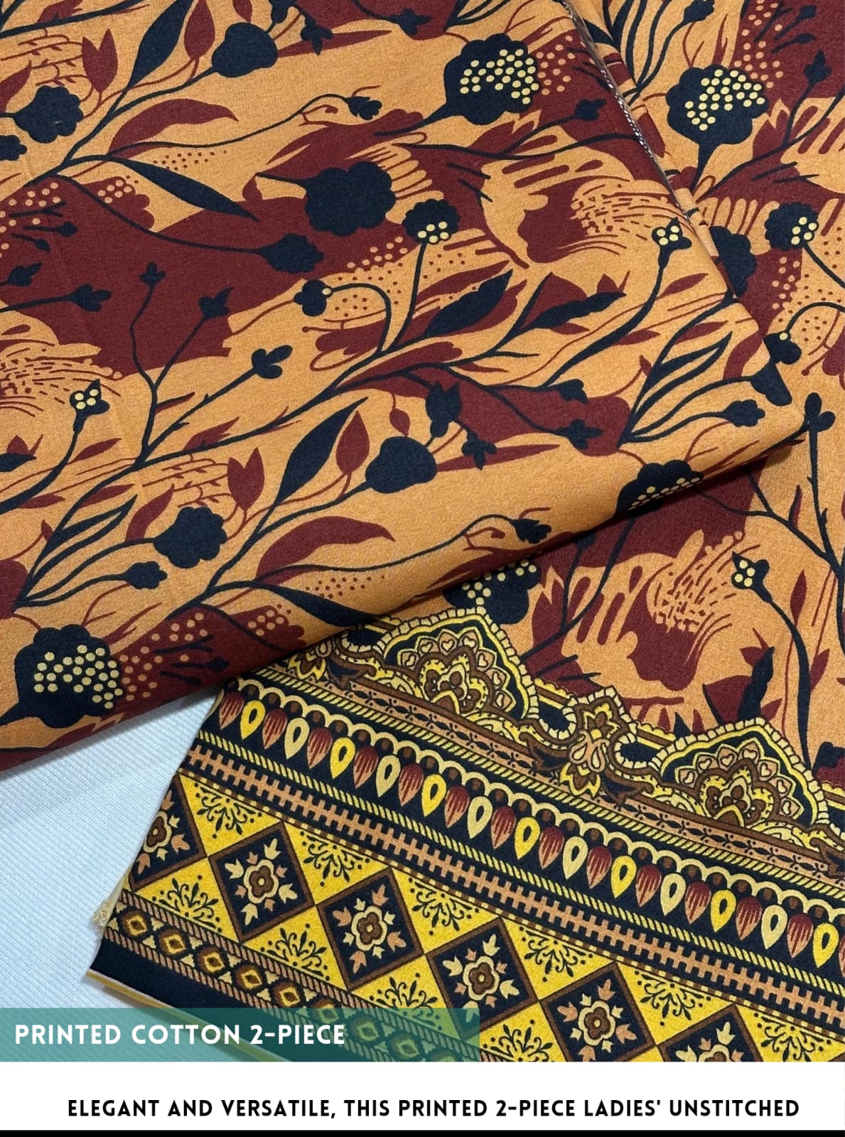 2 Piece Floral Print