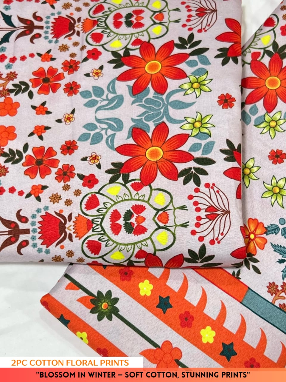 2 Piece Floral Print