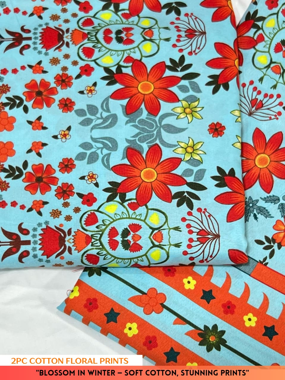 2 Piece Floral Print