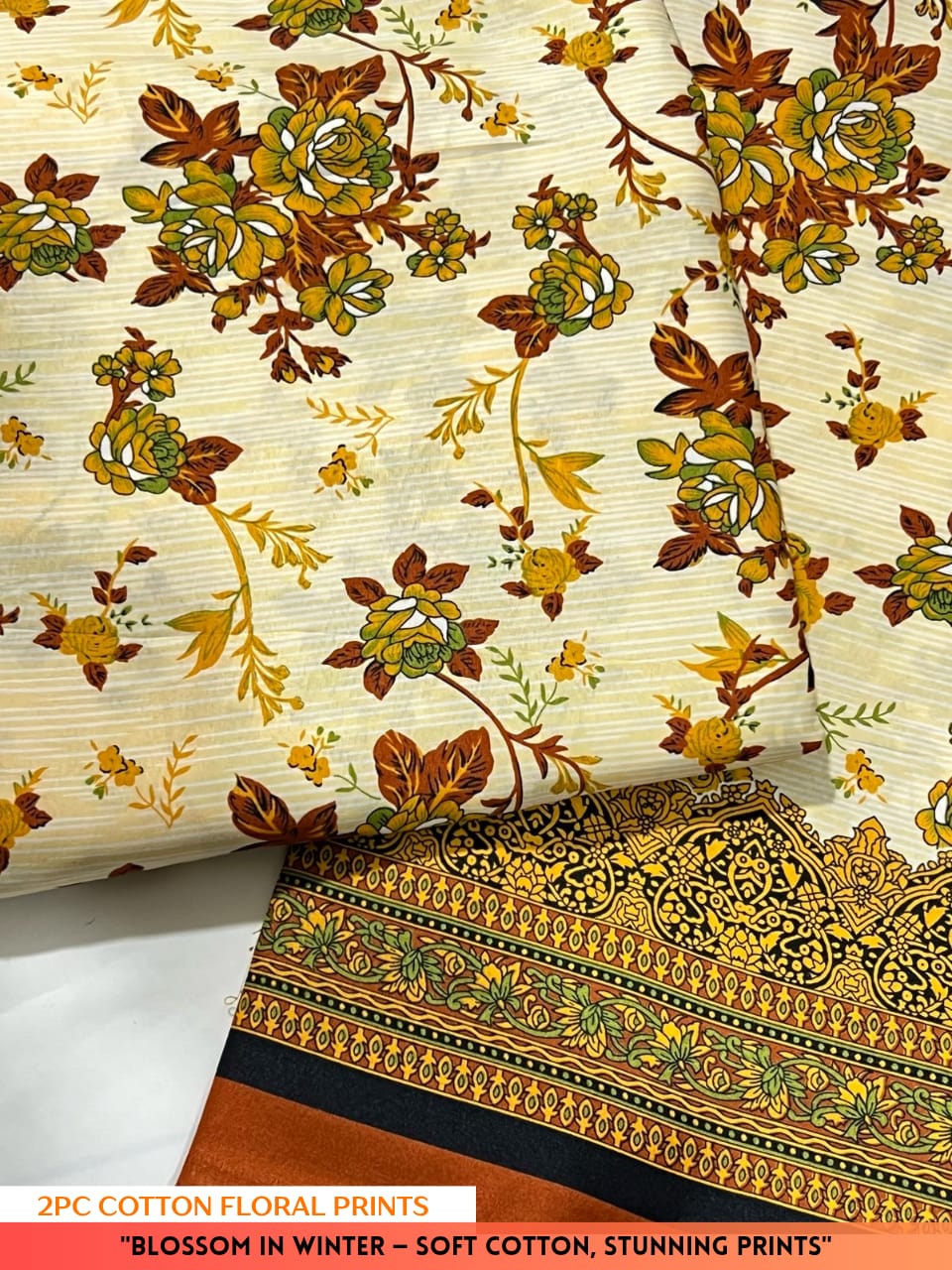 2 Piece Floral Print