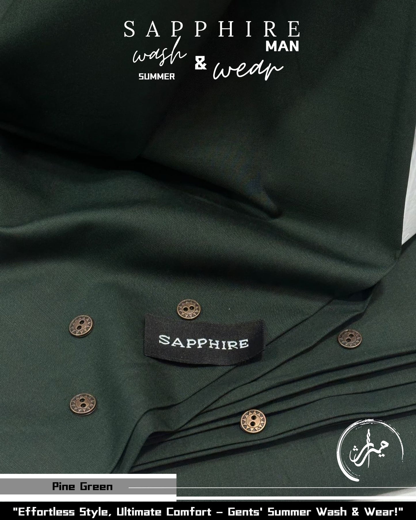 Sapphire wash & wear