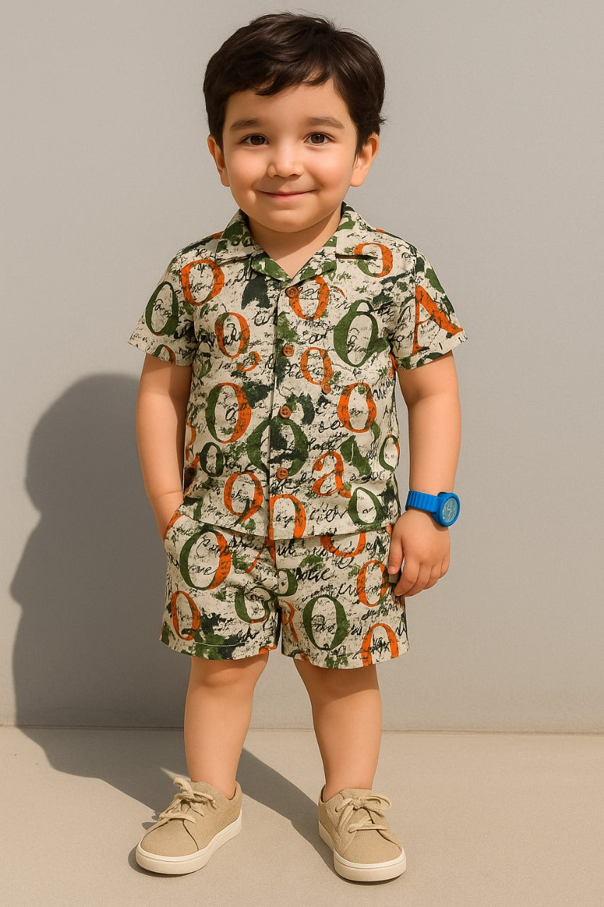 Elegant High-Quality Summer Co-ord Set for Boys/Girls