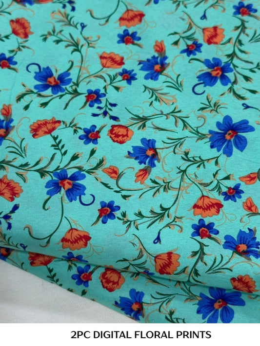 FLORAL PRINT 2 PIECE