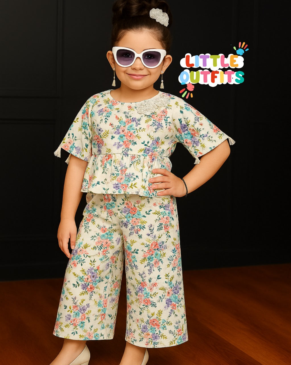 Imported Cotton 2PC Unstitched for Girls