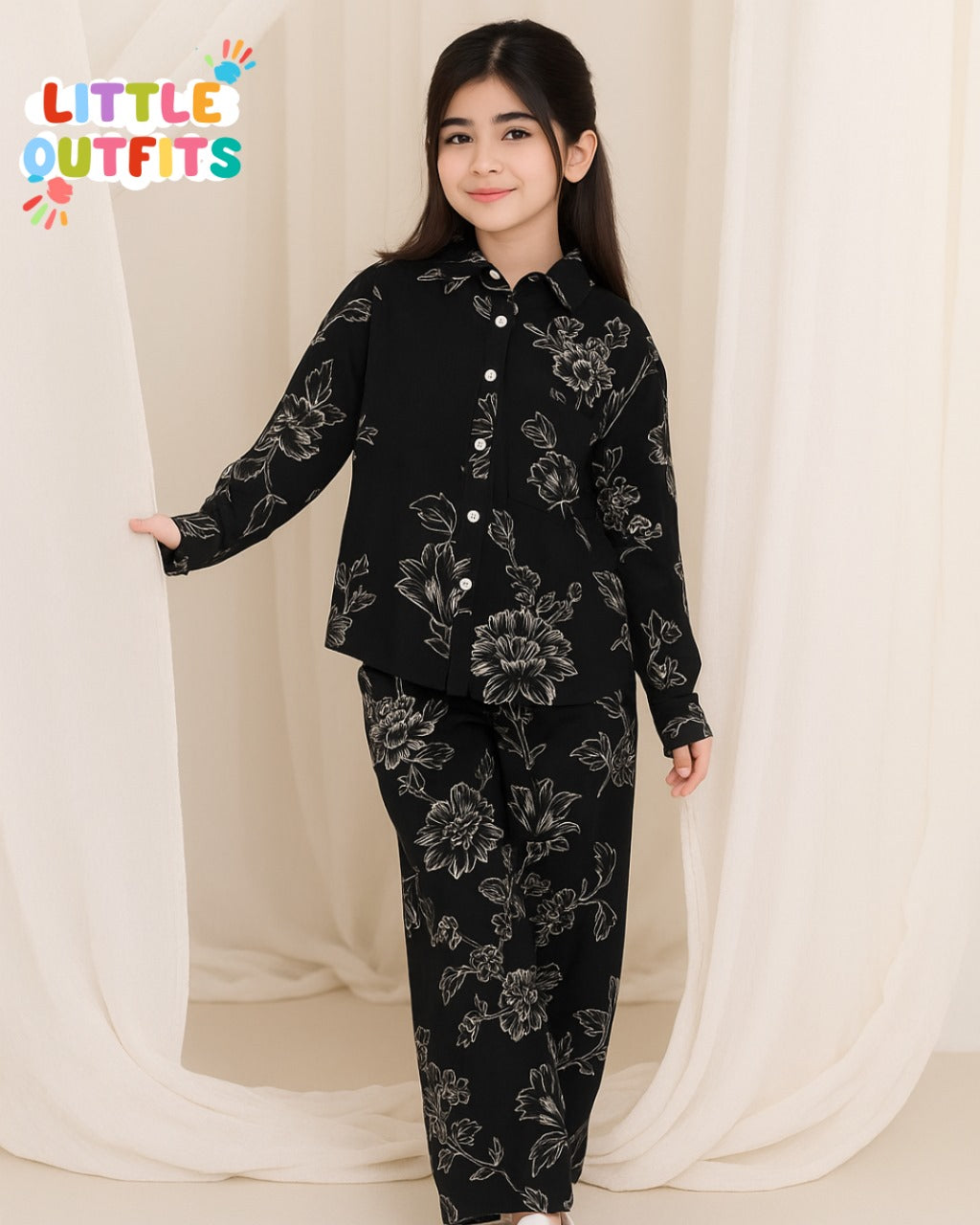 Imported Cotton 2PC Unstitched for Girls