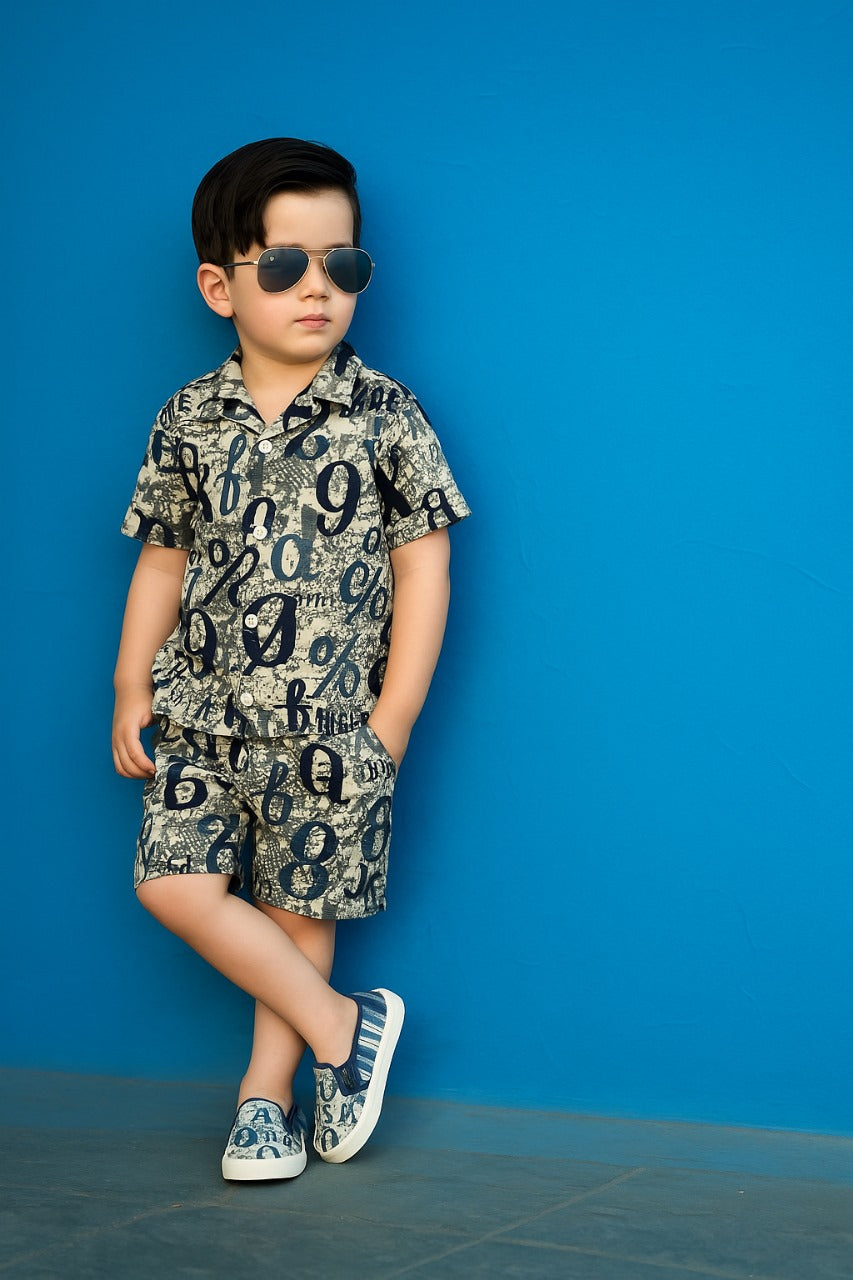 Elegant High-Quality Summer Co-ord Set for Boys/Girls