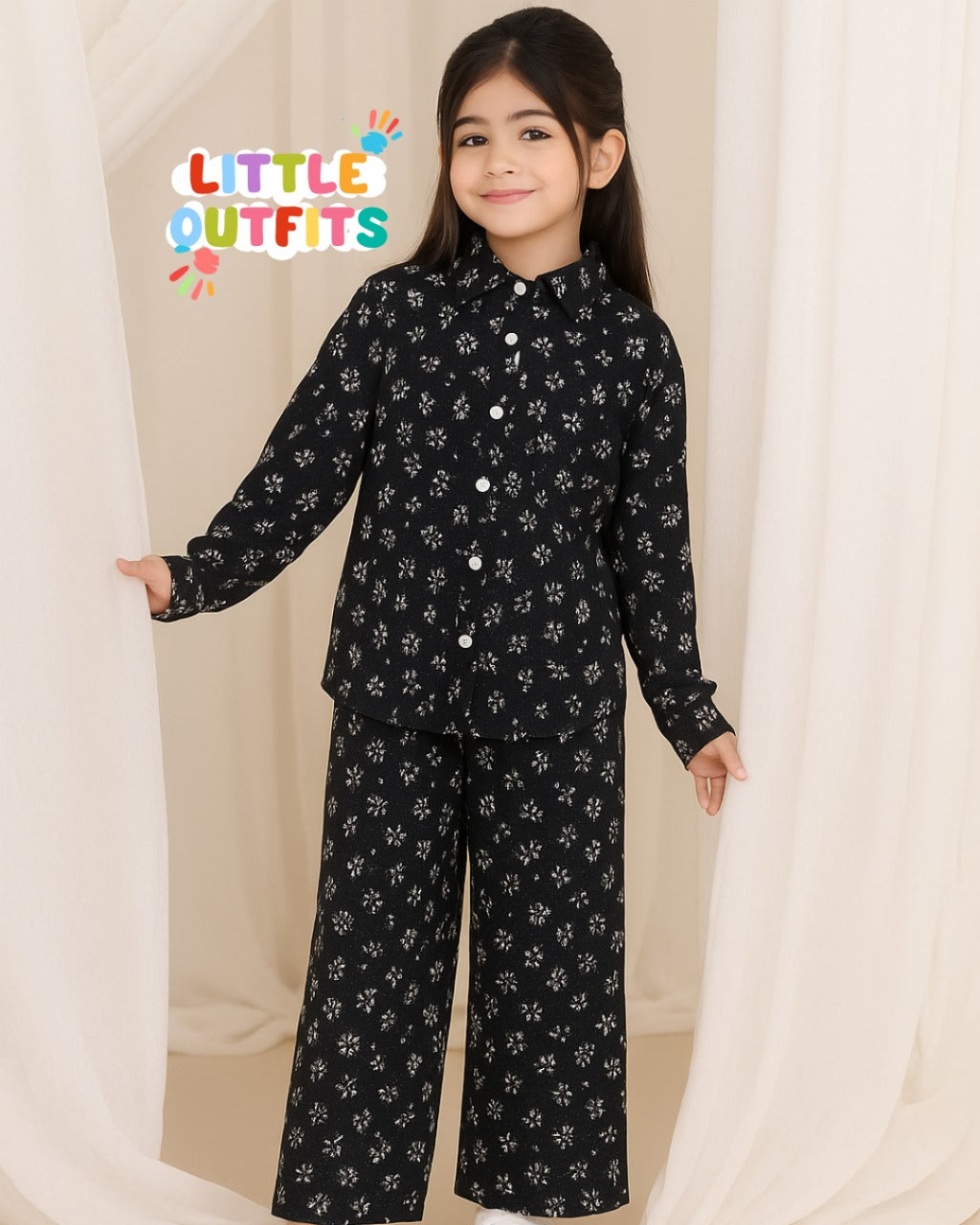 Imported Cotton 2PC Unstitched for Girls